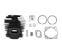 IJSDNVJNDX Cylindre et Segment de Piston de DéBroussailleuse 40 MM avec Cage à Aiguille pour 43CC CG430 Divers Coupe-Bordures 40-5 BG430