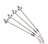 IJSDNVJNDX Ensemble de Lampes Miniatures LED 3V 4 PCS pour Modèle de Lampadaire de Rue comme Illustré, pour Éclairage des Scènes de Construction de Train Miniatures Ho et de Table de Sable.