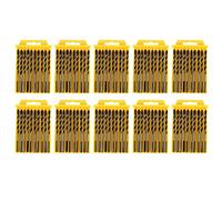 IJSDNVJNDX Forets À Usages Multiples,100 Pièces 6MM Foret Multi-Matériaux Ensemble pour Forage en Tuile, Verre, Brique, Bois