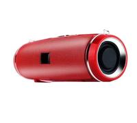 IJSDNVJNDX Haut-Parleur Bluetooth Surround 3D Audio sans Extérieur Caixa de Bluetooth 200 W Basse Portable Haute Puissance/FM (Rouge)
