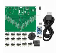 IJSDNVJNDX Kit de Bricolage Kalimba Électronique Pièces Instruments à Échelle Pentatonique Exercices de Soudage Kit de Pièces de Circuit Imprimé Intéressant