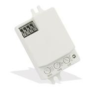 IJSDNVJNDX Mini Commutateur de Capteur de Mouvement de Radar à Micro-Ondes de 5,8 GHz AC85-265V Commutateur Intelligent de Capteur de Corps Humain Commutateur de Lumière de Mouvement