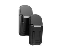 IJSDNVJNDX Mini Support pour Ordinateur Portable Refroidisseur Portable Support Surélevé Pliable pour Ordinateur Portable/Tablette/Clavier Noir