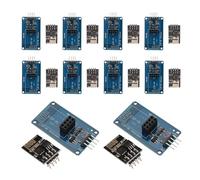 IJSDNVJNDX Module Adaptateur sans WiFi ESP8266 ESP-01 3,3 V 5 V Adaptateurs PCB Breakout Esp01