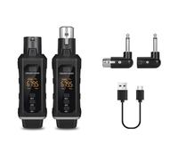 IJSDNVJNDX Système D'Adaptateur UHF XLR Système Émetteur-Récepteur de Microphone sans pour Microphone Dynamique Mélangeur Audio de Guitare
