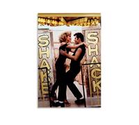 ijshndgn Poster décoratif vintage avec inscription « Grease » - Décoration de chambre à coucher - Poster esthétique pour chambre à coucher, salon - 50 x 75 cm - Sans cadre
