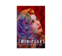 ijshndgn Poster décoratif vintage Twin Peaks - Décoration murale pour chambre à coucher, salon - 30 x 45 cm - Sans cadre