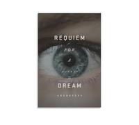 ijshndgn Poster esthétique avec Requiem for A Dream - Couverture d'art vintage - Décoration de chambre à coucher, salon - 30 x 45 cm - Sans cadre