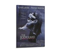 ijshndgn Poster The Bodyguard - Couverture d'art vintage - Décoration de chambre à coucher - Affiche esthétique pour chambre à coucher, salon - 20 x 30 cm - Style cadre