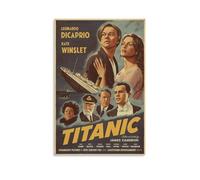 ijshndgn Poster Titanic - Couverture d'art vintage - Décoration murale pour chambre à coucher, salon - 30 x 45 cm - Sans cadre