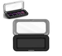 IJYHZKE Étui de rangement pour filtre magnétique pour DJI Osmo Pocket 3, étanche, résistant à la poussière, aux chocs, pour objectif grand angle/macro, compact et léger, Noir, imperméable, Medium