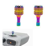 IJYHZKE RC/RC 2 Joystick de télécommande pour DJI Mini 4 Pro, Mini 3 Pro, Air 3, Mavic 3 Classic, en alliage d'aluminium, accessoires de rechange ergonomiques et précis (couleur éblouissante)