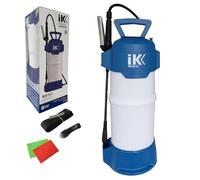 IK ALK Pro 12 - Pulvérisateur Résistant Alcalins, Alcools et Cétones - Capacité 8L - Sécurité et Précision - Detailing - Nettoyage Industriel - Buse Réglable