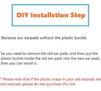 IK-BH002 Coussinets de rechange plus épais compatibles avec les écouteurs iTeknic à réduction active du bruit IK-BH002 (coussinets en cuir protéiné)