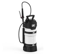 IK e Foam Pro 12 - Pulvérisateur de Mousse Électrique - 3 Types de Mousse - Batterie Lithium 18V - Idéal pour Automatisation, Nettoyage et Désinfection - Réservoir Translucide - Tuyau Renforcé - 10L