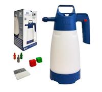 IK Foam Pro 2 Alk - Pulvérisateur à Mousse pour Agents Alcalins - 1,25 L | 3 types de mousse, neutres, alcalis et cétones. Detailing, nettoyage, traitement hygiénique, 3 bar