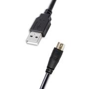 IK Multimedia Câble USB A vers Mini-DIN 7 broches pour iRig, USB-A : 1,8 m | Longueur de 1 m/1,8 m, compatible iRig HD, iRig Keys I/O, prise en charge MIDI 2 Pro, Pro Duo et Pro I/O