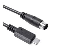 IK Multimedia Câble USB-C vers Mini-DIN 7 broches pour iRig, type C : 1,8 m | Longueur de 1 m/1,8 m, compatible iRig HD, iRig Keys I/O, prise en charge MIDI 2 Pro, Pro Duo et Pro I/O