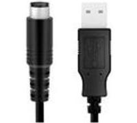 câble usb (mâle) vers mini-din (femelle) - 60cm