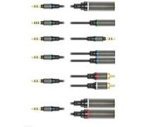 IK Multimedia Iline Mobile Music Cable Kit Collection de 6 Cables Audio Haute Qualite Pour Appareils Mobiles Câbles adaptateur G