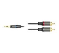 IK Multimedia Iline RCA Adaptateur Sortie Stero Vers 2X Mono RCA Males Câbles adaptateur G