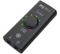 IK Multimedia Interface audio de guitare iRig HD X – câbles USB‑C/Lightning/USB, 24 bits 96 kHz