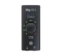 IK Multimedia iRig HD X - Interface audio compacte 24 bits/96 kHz pour guitare ou basse - Connexion directe à l'iPhone ou l'iPad et au Mac/PC