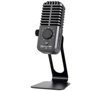 IK Multimedia iRIG Stream Mic USB - Microphone à condensateur - cardioïde - USB-C - interface audio 16 bits - entrée stéréo 3,5 mm - Loopback - compatible PC / Mac / Android / iOS