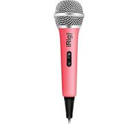 IK Multimedia iRig Voice Microphone à main pour iOS/Android - rose