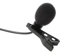 IK Multimedia MIC LAV Micro-cravate Micro Type de transmission (détails):filaire avec pince, avec bonnette anti-vent filaire