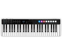 IK Multimedia’s iRig Keys I/O MIDI 49 - Clavier MIDI, Clavier Piano Portable, pour Mac, iPhone et iPad, 49 Touches, 8 Pads, Station de Production Musicale, Logiciels et Applications Inclus