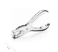 IKadiya Perforatrice à Trou Unique 3mm à Main en Métal - Pour Bricolage, Création de Cartes et Scrapbooking