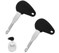 iKALULA 2 Pcs Clés D'allumage de Rechange e Contact de Remplacement Universelle e Contact Tracteur Compatible avec Fendt, FIAT, CLAAS, Massey Ferguson, MAN, et D'autres Marques