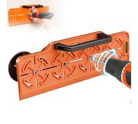 iKALULA Gabarit de perçage avec niveau à bulle, gabarit de perçage avec poignée et règle de 30 cm, gabarit de perçage pour prises murales/prises encastrées