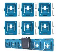 iKALULA Lot de 6 supports de batterie pour batterie Makita 18 V, 14,4 V/18 V