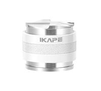 IKAPE Distributeur de café de 58 mm et tamper à main, distributeur d'expresso à profondeur réglable compatible avec tous les porte-filtres expresso de 58 mm, compatible avec le porte-filtre sans fond