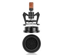 IKAPE Mantis WDT Outil de distribution avec brosse de nettoyage, agitateur à expresso V3-54 mm pour barista - Agitateur à expresso 8 aiguilles avec entonnoir doseur et support, hauteur d'aiguille