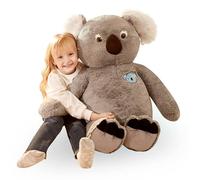 IKASA Grand koala en peluche géant doux pour enfants, 78 cm, mignon et énorme kawaii, grande taille, cadeau pour enfants