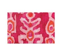 Ikat Tribal Rose et Orange 1