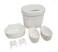 IKEA Corbeille ÖNSKLIG pour table à langer, plastique blanc 27 x 23 x 26 cm