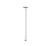 IKEA ADILS Lot de 2 pieds Blanc