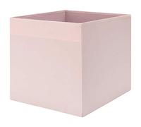 Ikea DRÖNA Boîte de rangement pour étagère 33 x 38 x 33 cm (l x p x h) - Rose clair - Convient pour Kallax, Expedit, Besta, etc.