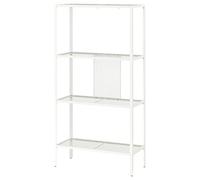 IKEA Étagère design épuré 60 x 25 x 116 cm [métal/blanc]