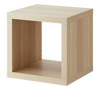 Ikea Étagère Kallax, 42 x 42 cm, effet chêne teinté blanc