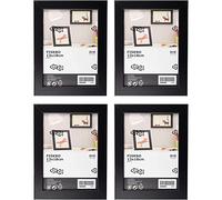 Ikea FISKBO Lot de 4 Cadres photo, noir, 13 x 18 cm