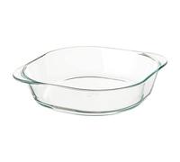 IKEA FÖLJSAM Plat à four en verre transparent 24,5 x 24,5 cm