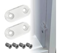 IKEA HEMNES 110364 Lot de 2 charnières pour armoire à chaussures IKEA HEMNES STÄLL Étagère à chaussures avec accessoires d'installation Installation facile pour ferrure basculante Étagère à chaussures