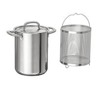 IKEA IKEA 365+ Casserole avec insert, 5,0 l, acier inoxydable
