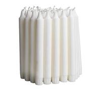 IKEA jUBLA lot de 50 bougies neutres pour chandelier blanc