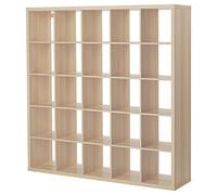 Ikea Kallax Étagère 182 x 182 cm Blanc teinté aspect chêne